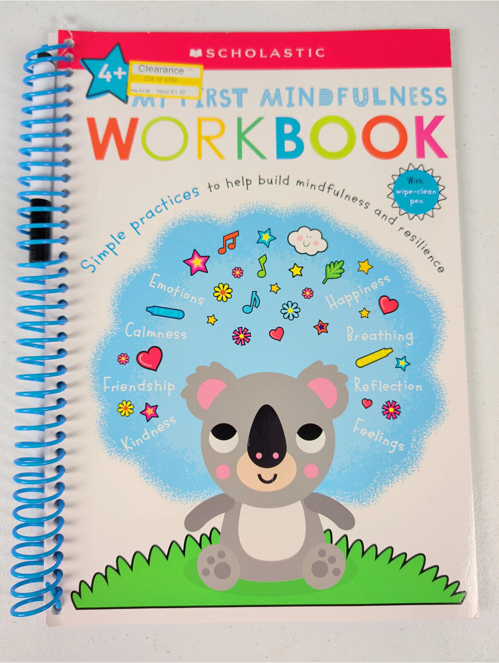 My First Mindfulness Workbook Spiral Bound